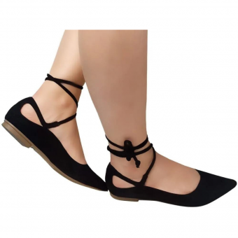 Sapatilha Suede/Amarração