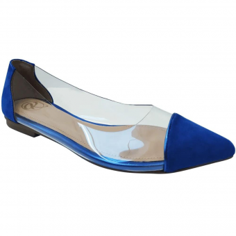 Sapatilha Suede/Vinil 