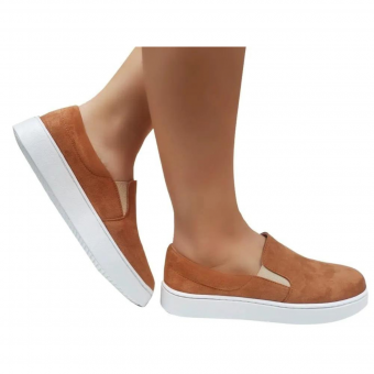 Tênnis Slip Suede