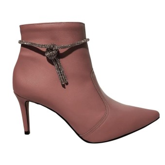 Bota Napa/Strass/Salto 7cm